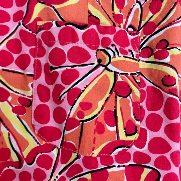 Lilly Pulitzer Reversible Wrap Skirt in Dragonfly and Zebra Prints - Picture 10 of 13